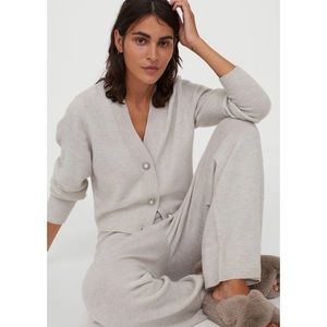 Soft knit high waisted pants conscious collection